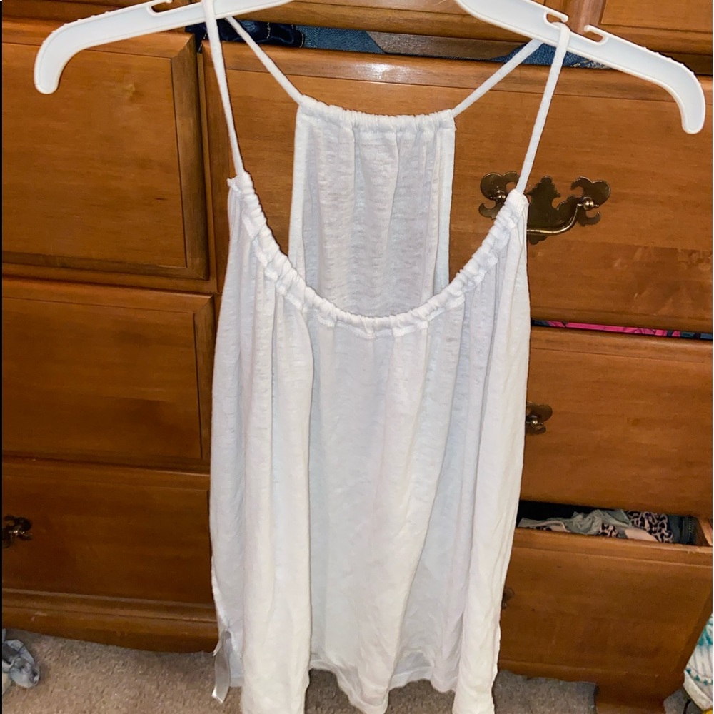 White tank top
